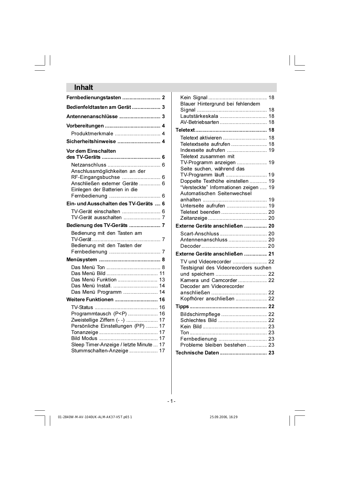 Superior SP 7028 User Manual