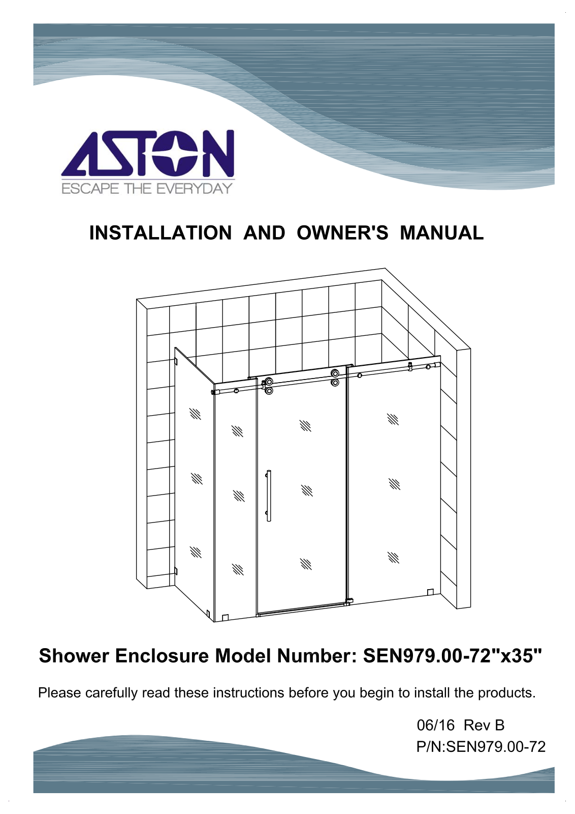 Aston UZO1217 Installation & Assembly - ManualMachine.com