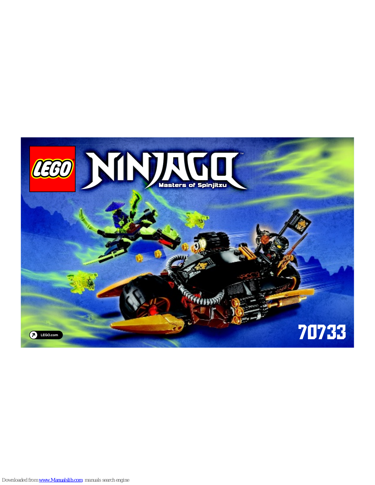 LEGO Ninjago 70733 Instructions Manual