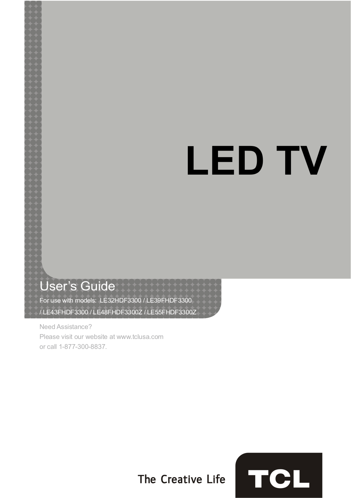 TTE Technology LE55FHDF3300Z, LE48FHDF3300Z User Manual