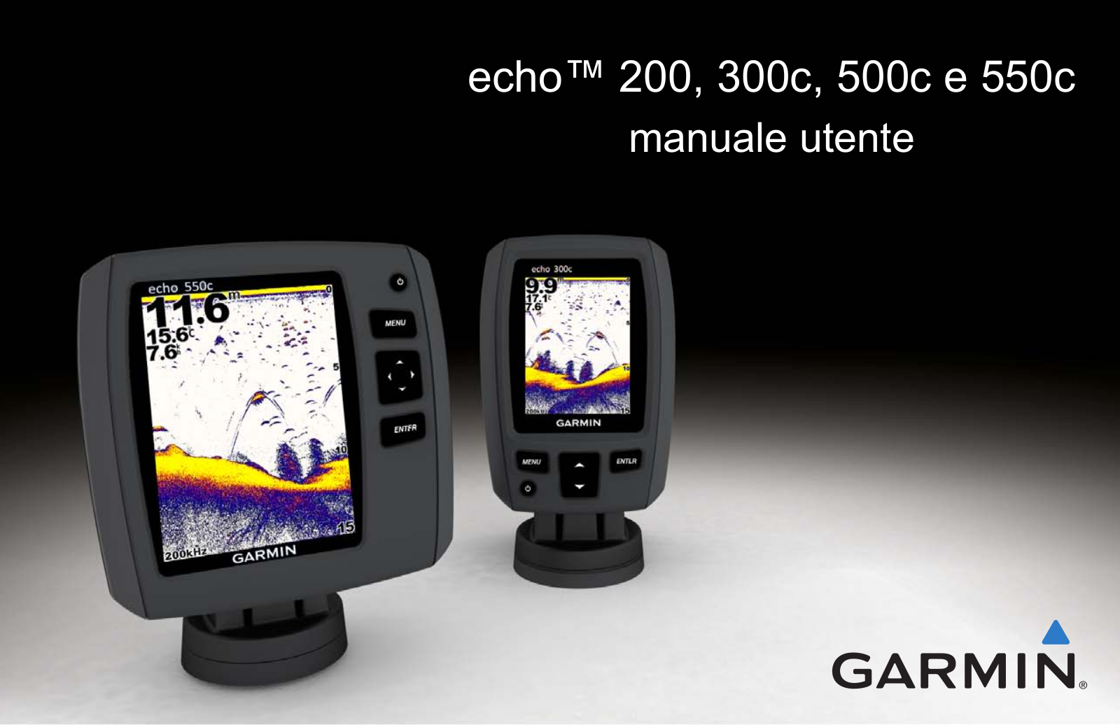 Garmin echo 200, echo 300c, echo 500c, echo 550c User Manual