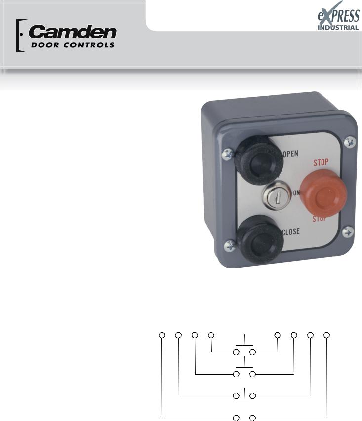 Camden Door Controls CI-3BX, CI-3BXL Installation Instructions