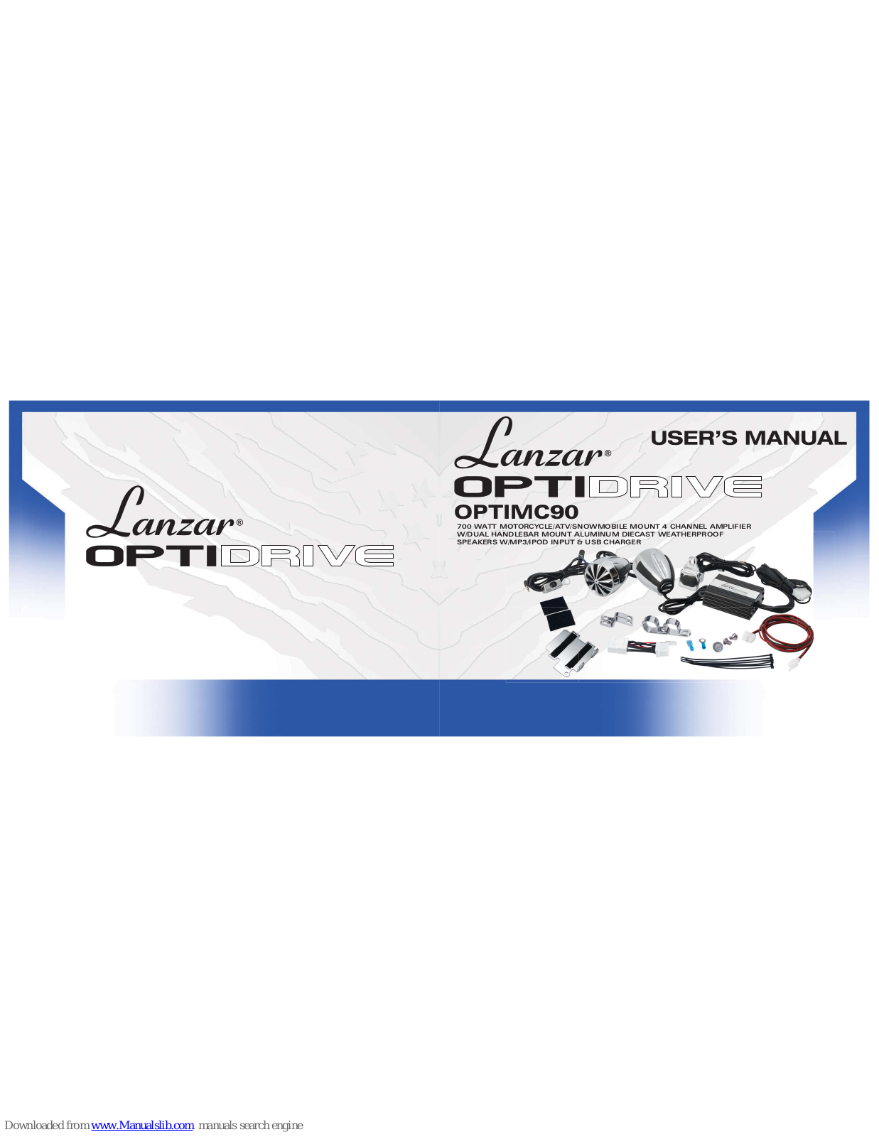 Lanzar OPTIDRIVE OPTIMC90 User Manual - ManualMachine.com