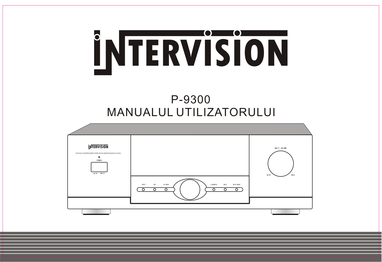 Intervision P9300 User guide - ManualMachine.com