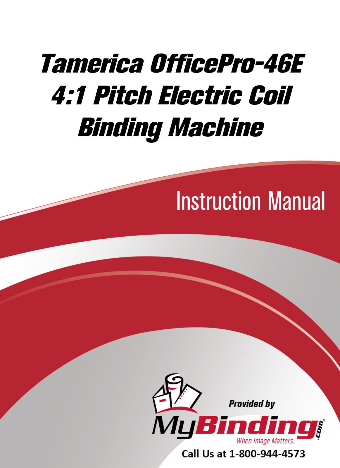 Tamerica OfficePro-46E User manual