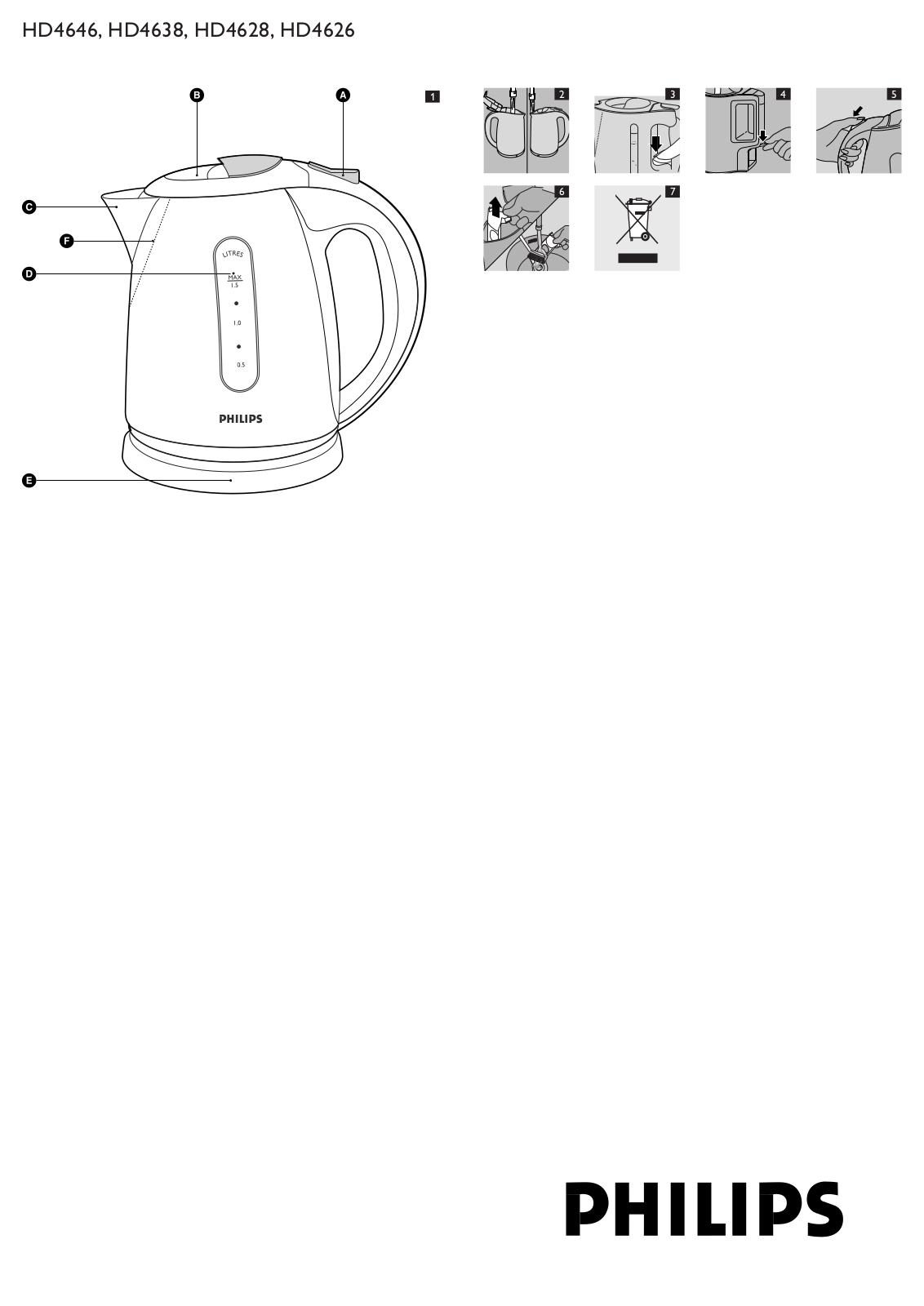 Philips HD4638, HD4646-70 User Manual