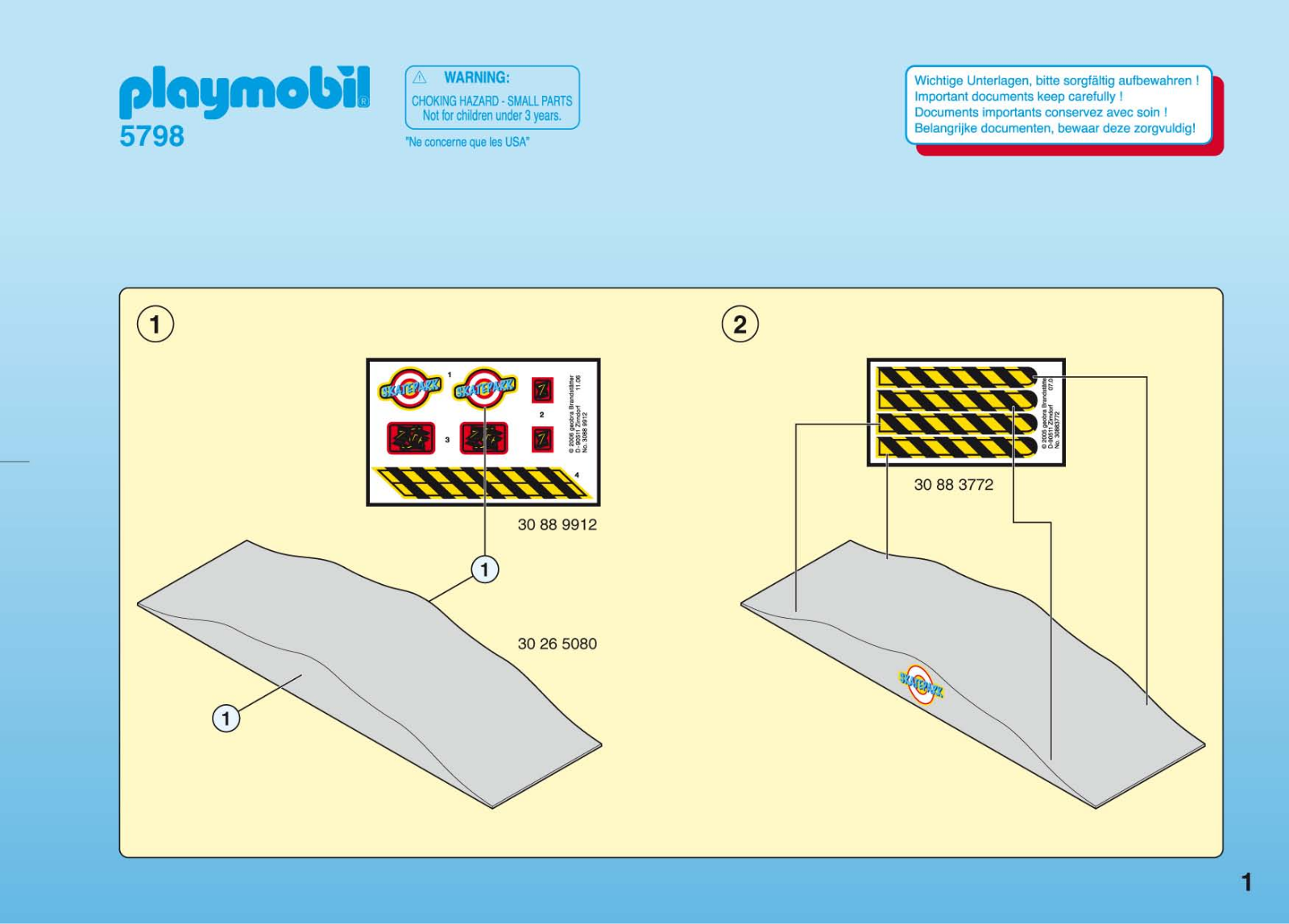 Playmobil 5798 Instructions