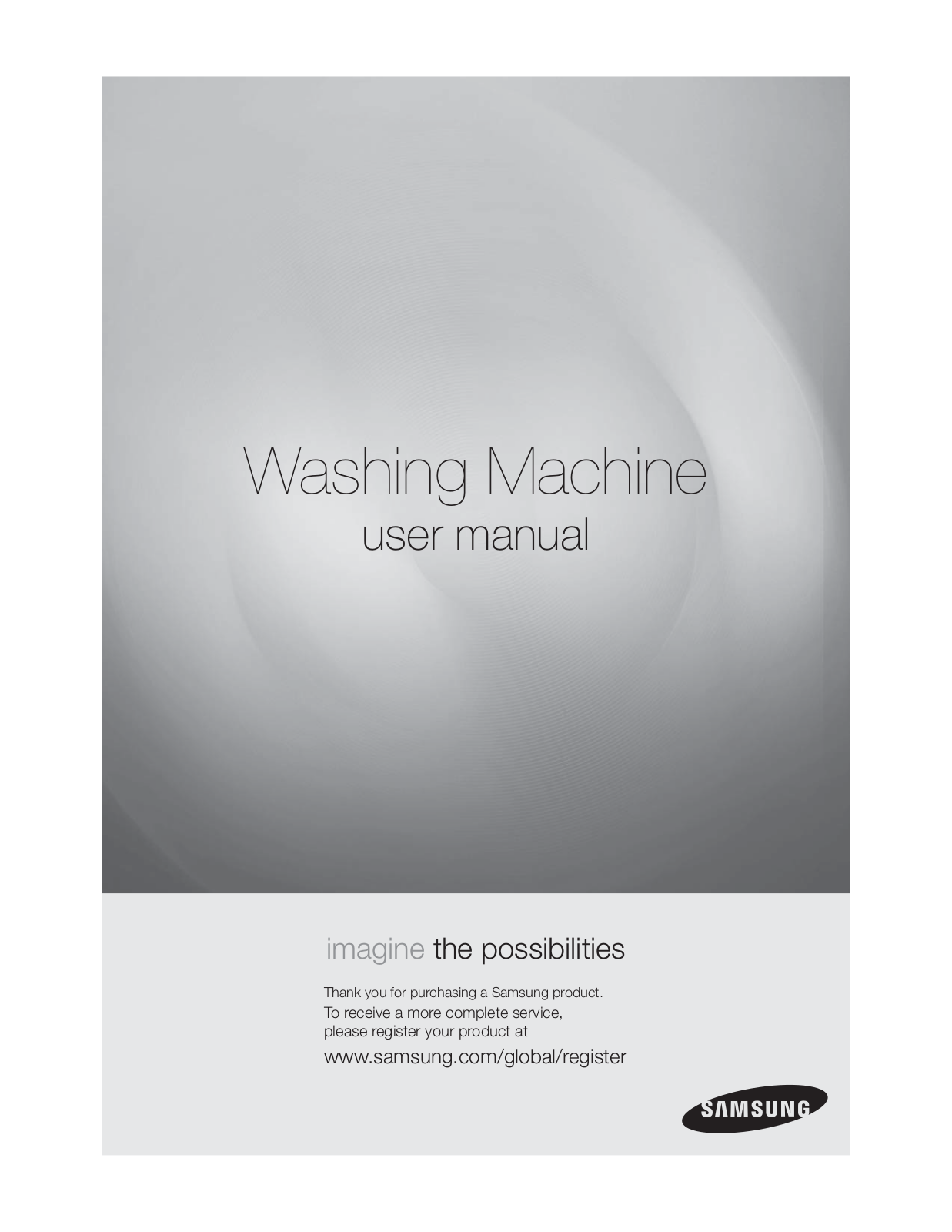 Samsung WA13UP, WA10UP User Manual