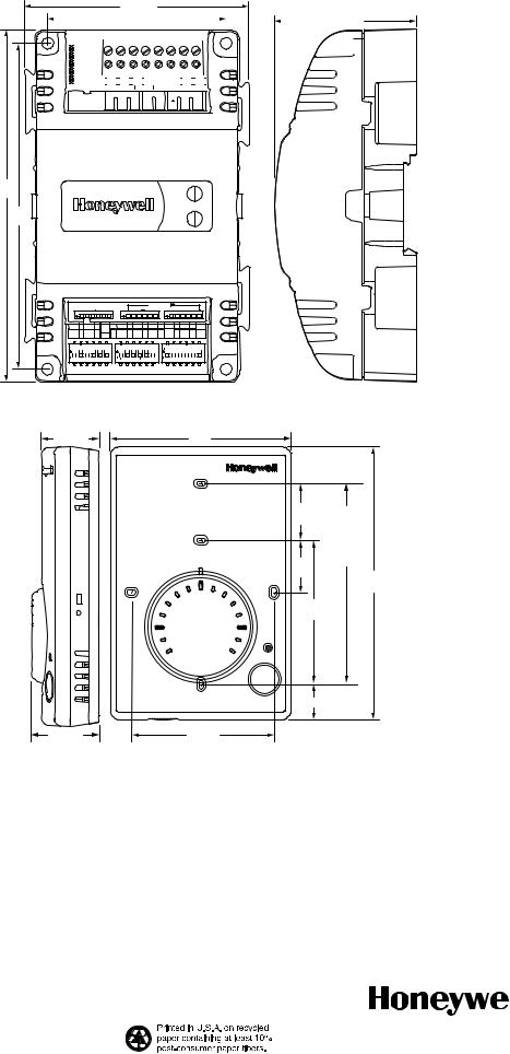 Honeywell TR21-WS, TR23-WS, TR21-WK, TR23-WK, WRECVR Data Sheet