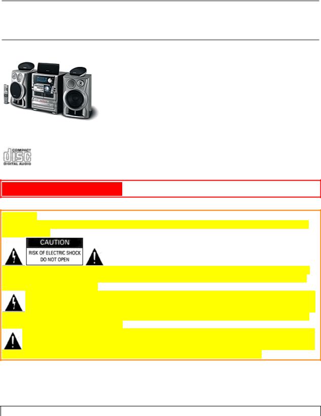 Aiwa NSX-MTD9 User Manual
