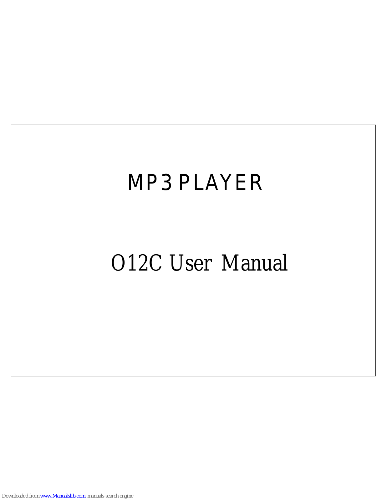 Maplin A25WG User Manual