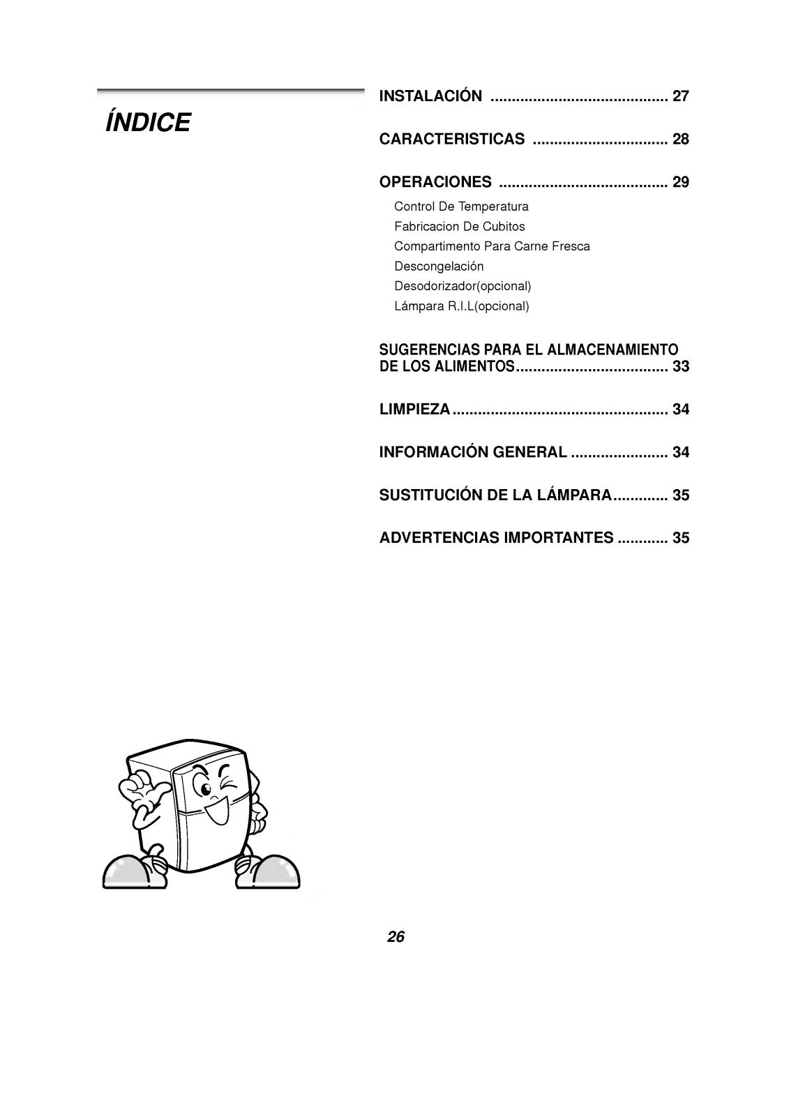 Lg GR-332SF, GR-332SVF, GR-372SVF, GR-336SVF Instructions Manual