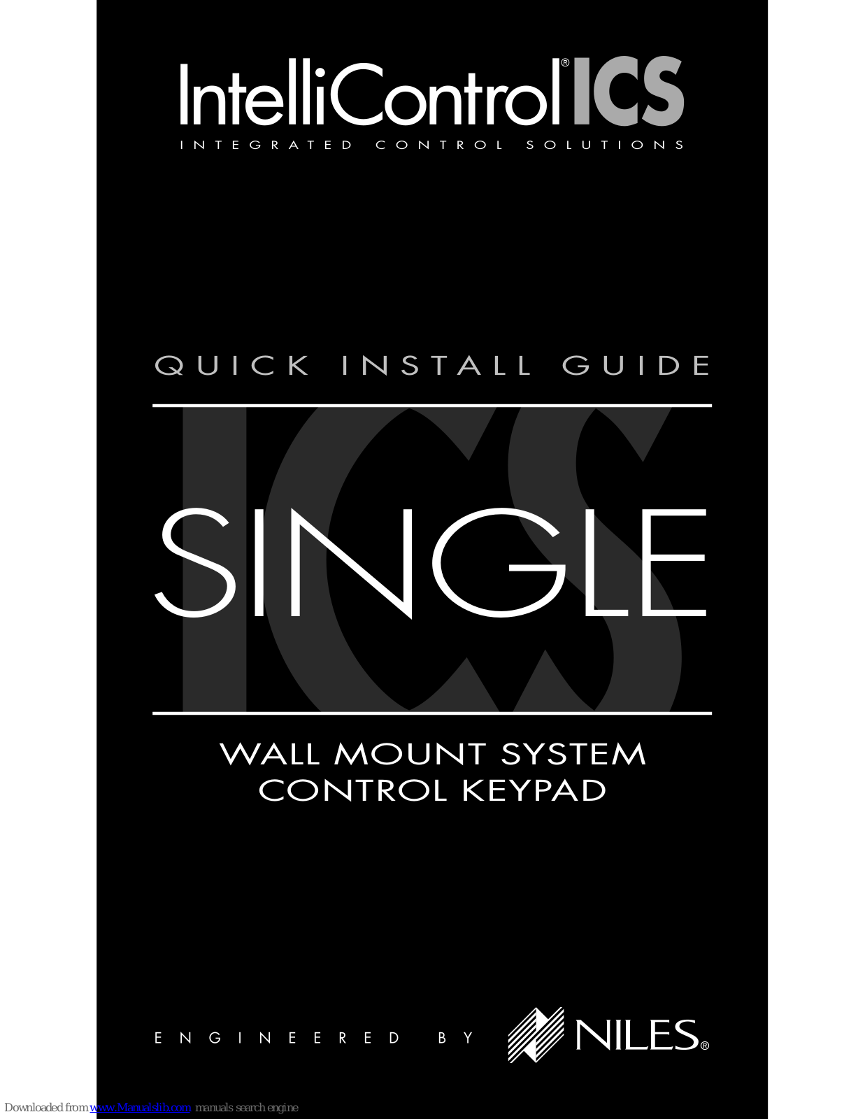 ICS Single Quick Install Manual