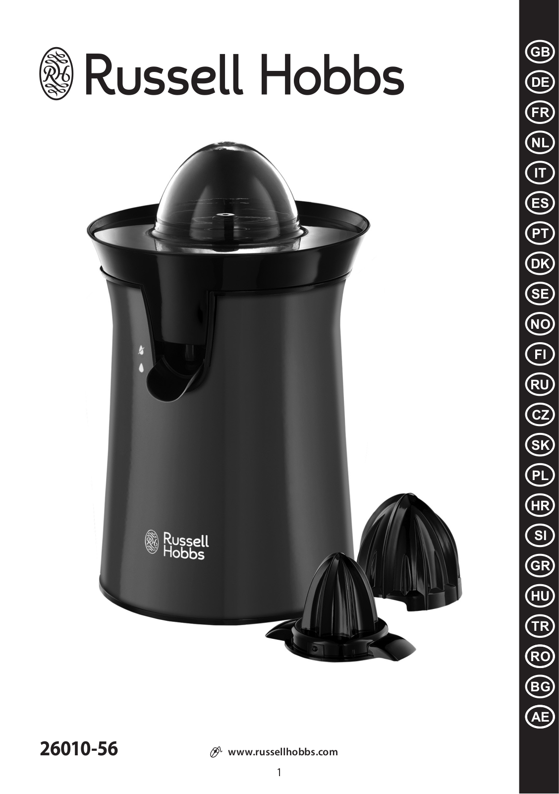 RUSSELL HOBBS 26010-56 User Manual