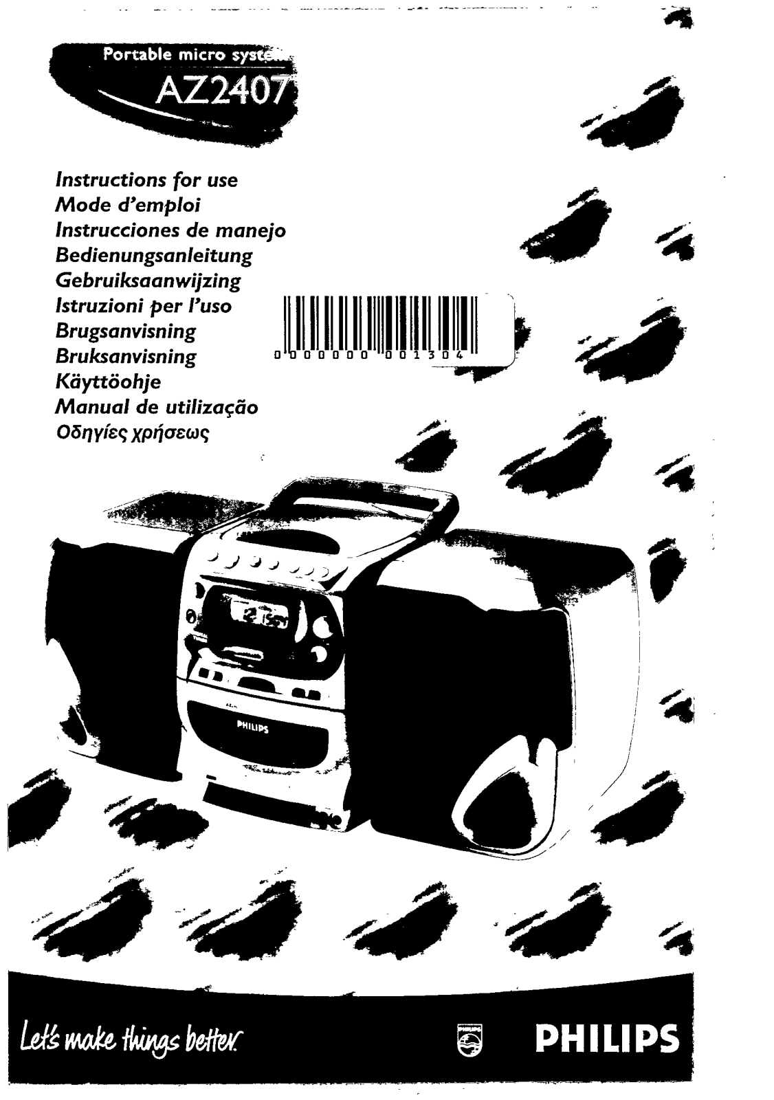 Philips AZ2407 User Manual