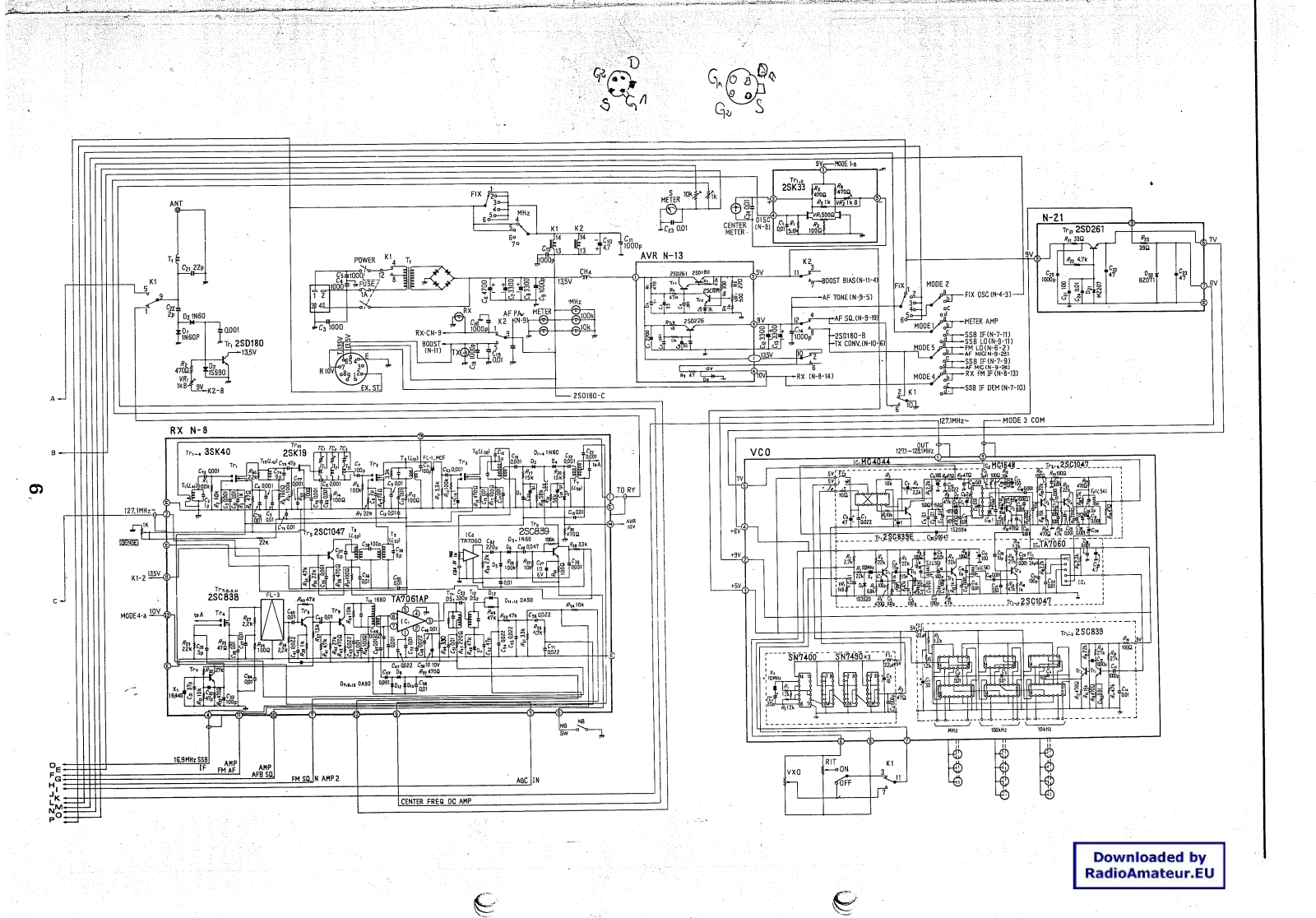 Pozosta FDK-Multi-2000 Schematic