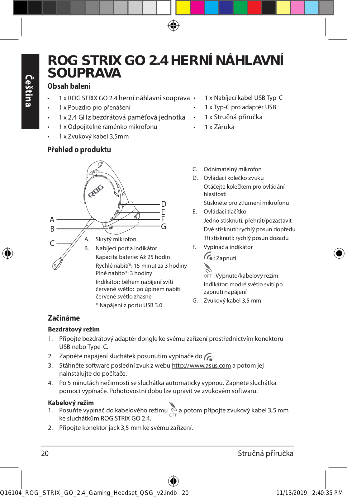 Tatung ROGSTRIXGD, ROGSTRIXS54WL Users Manual