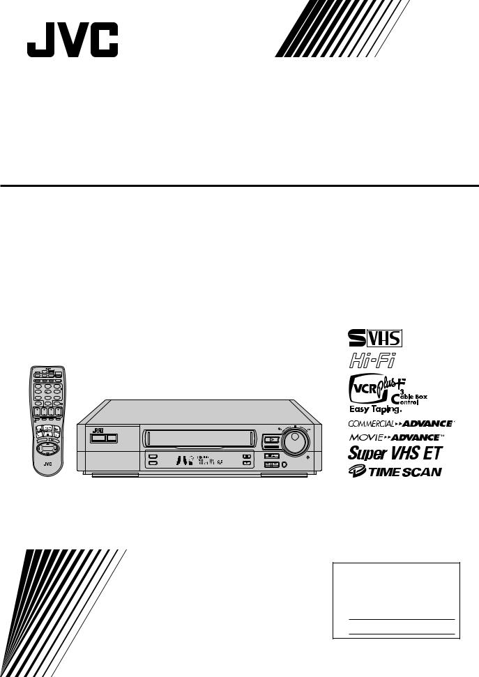 JVC HR-S7500U User Manual