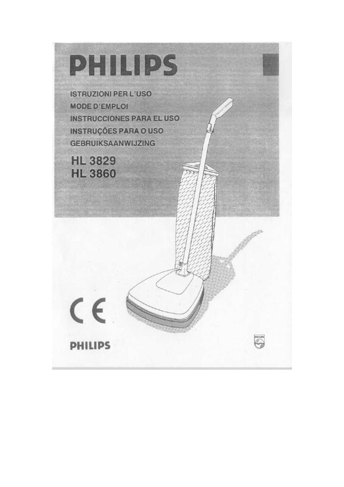 Philips HL3860/38, HL3829/38, HL3829/01 User Manual