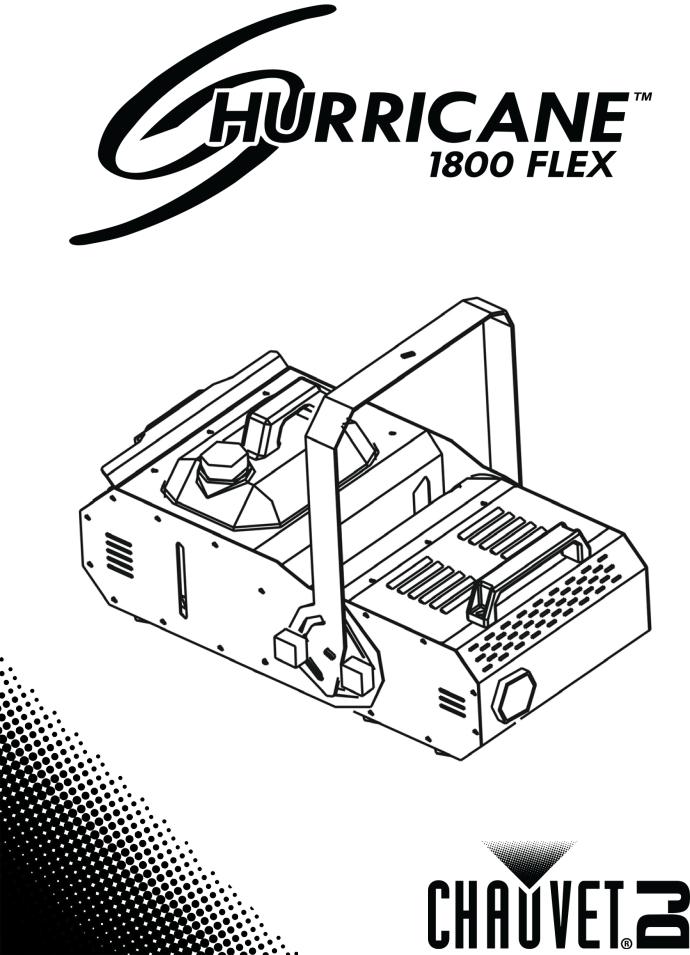 Chauvet DJ Hurricane 1800 Flex Users Manual