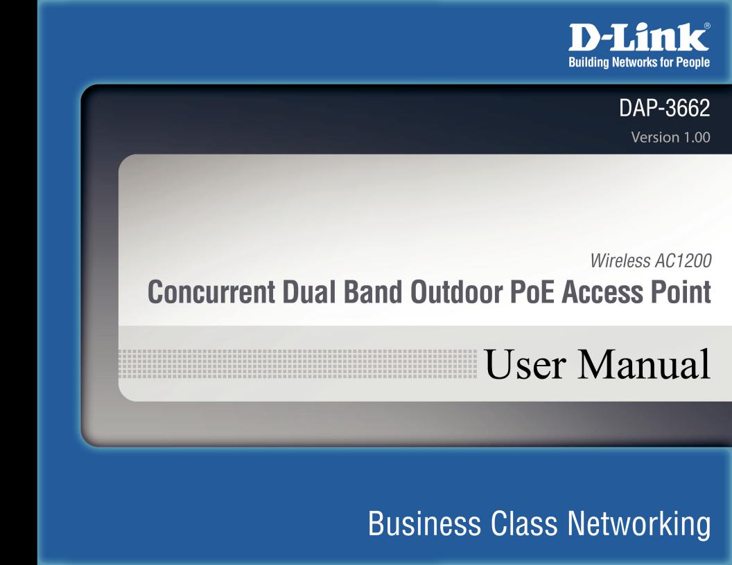 D-link DAP-3662 User Manual