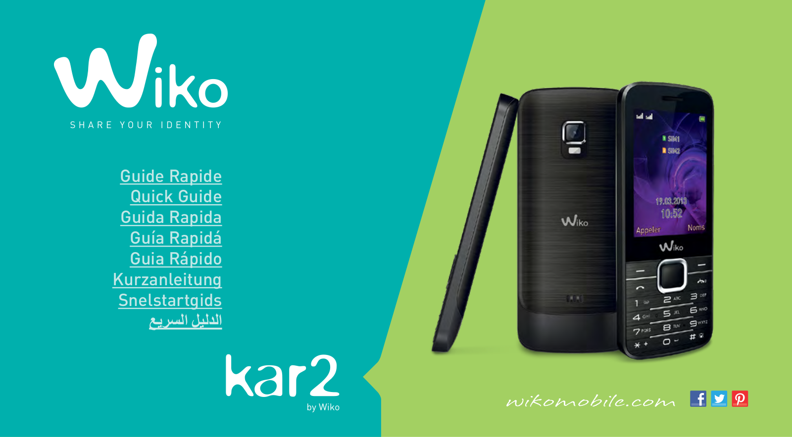 Wiko KAR 2 User Manual