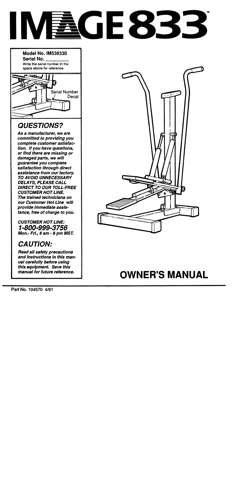 Image IM538330 Owner's Manual