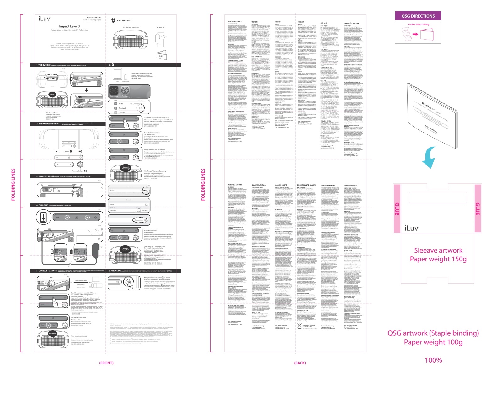 iLuv Creative Technology IMPACTL3 User Manual