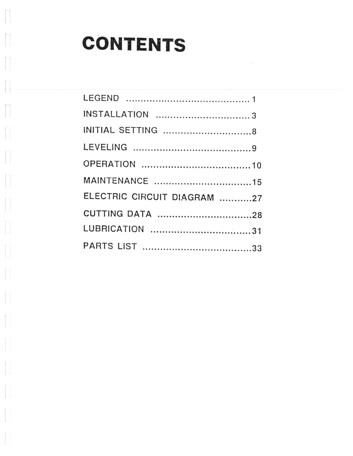 Supermax YCM-16VS User Manual