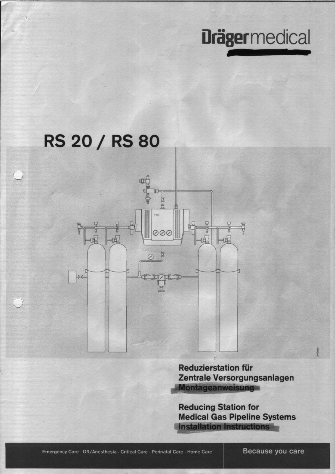 Drager RS20, RS30 Installation manual