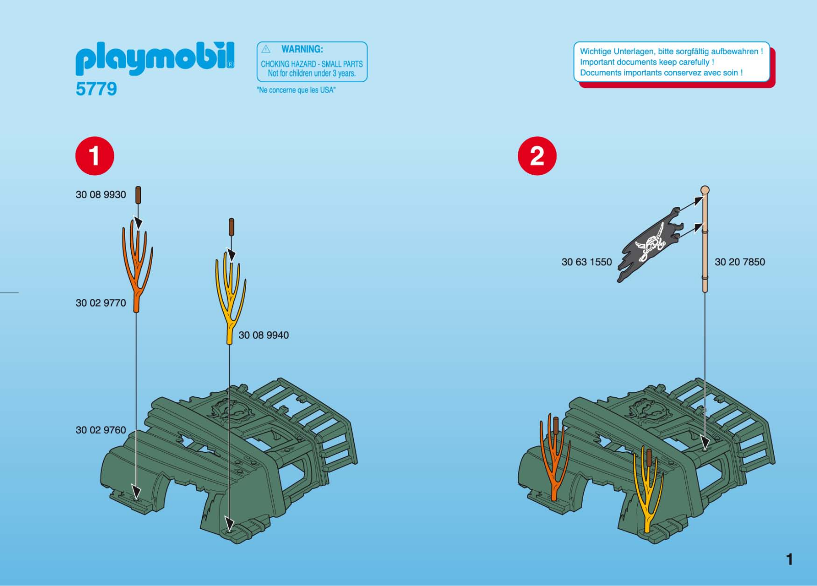 Playmobil 5779 Instructions