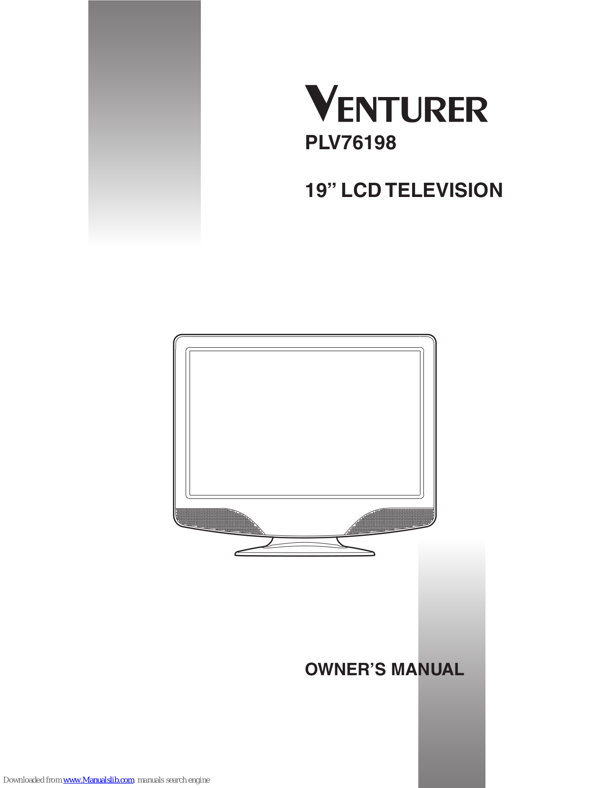 Venturer PLV76198 Owner's Manual