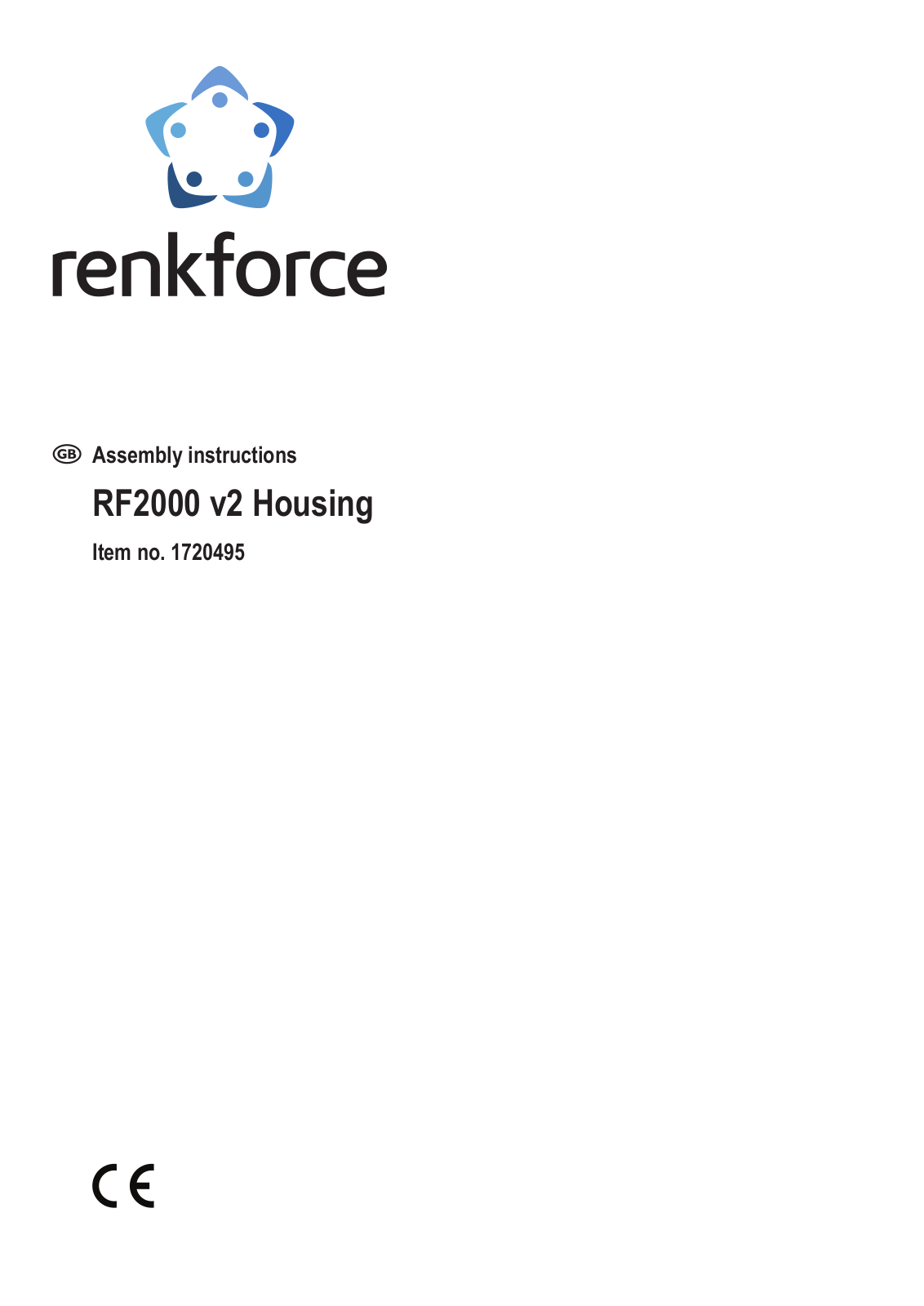 Renkforce 1720495 Operating Instructions