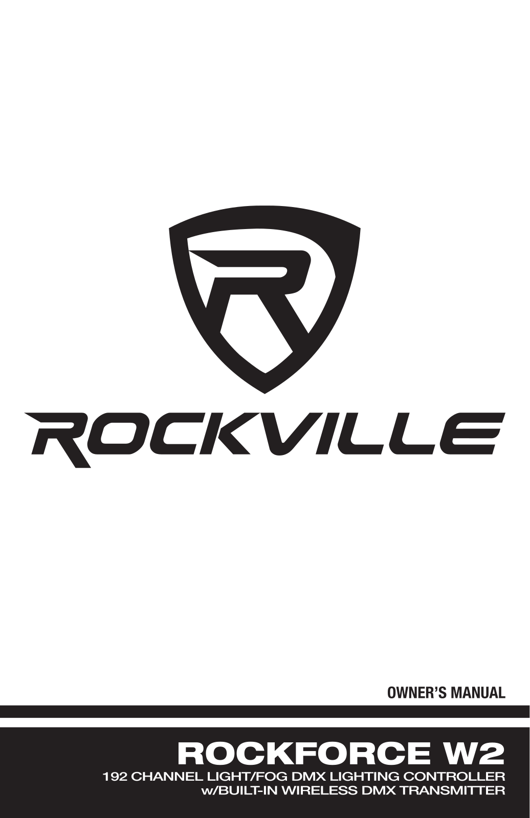 Rockville Rockforce W2 User Manual