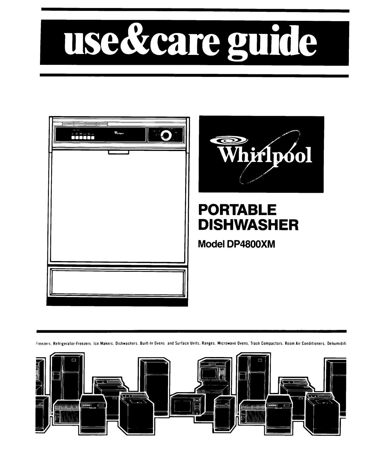 Whirlpool DP4800XM User Manual