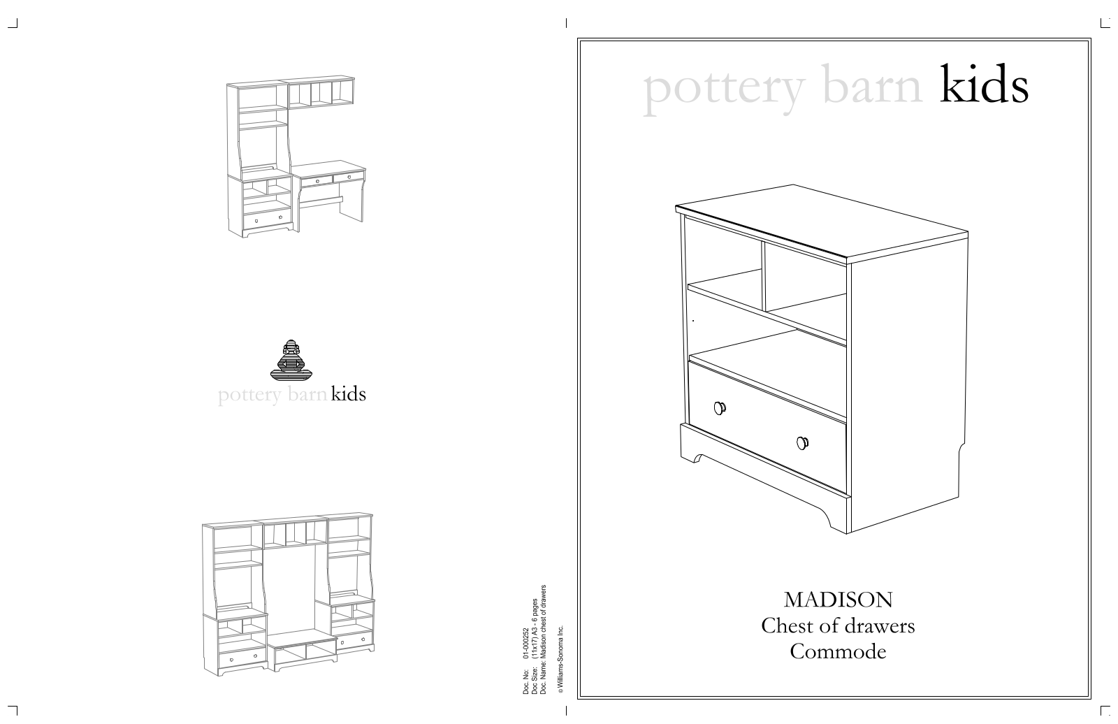 Pottery Barn Madison Cabinet Assembly Instruction