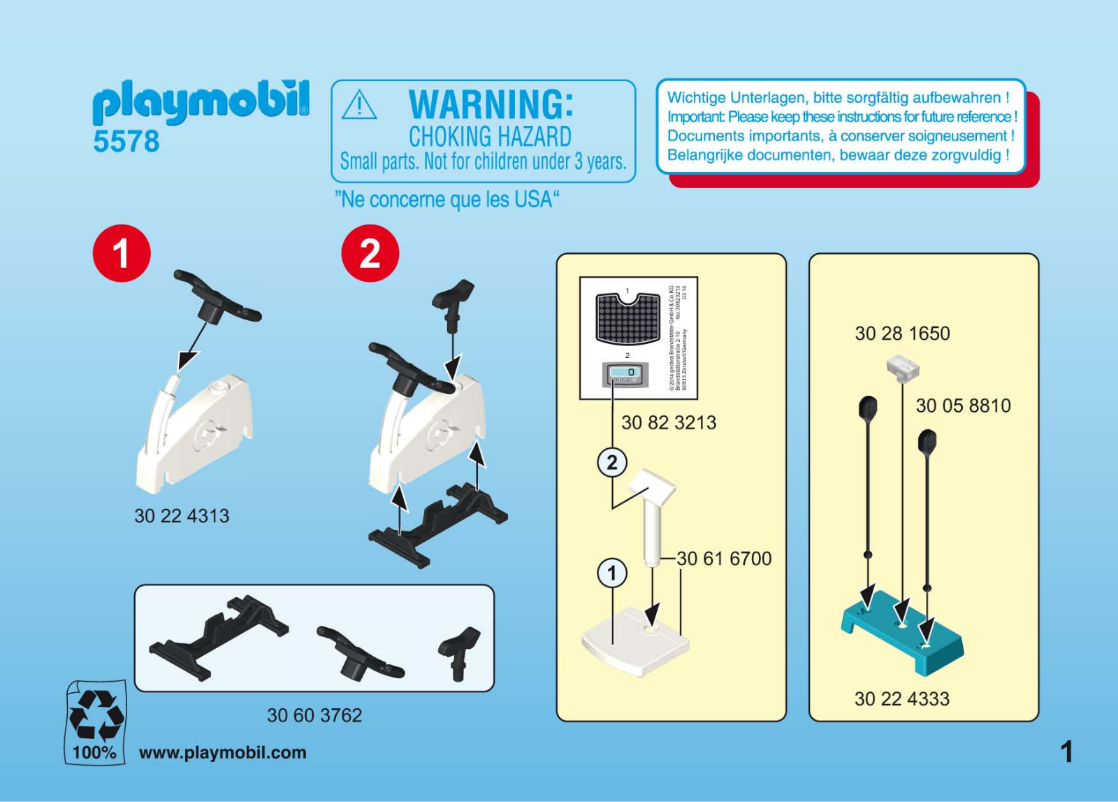 Playmobil 5578 Instructions