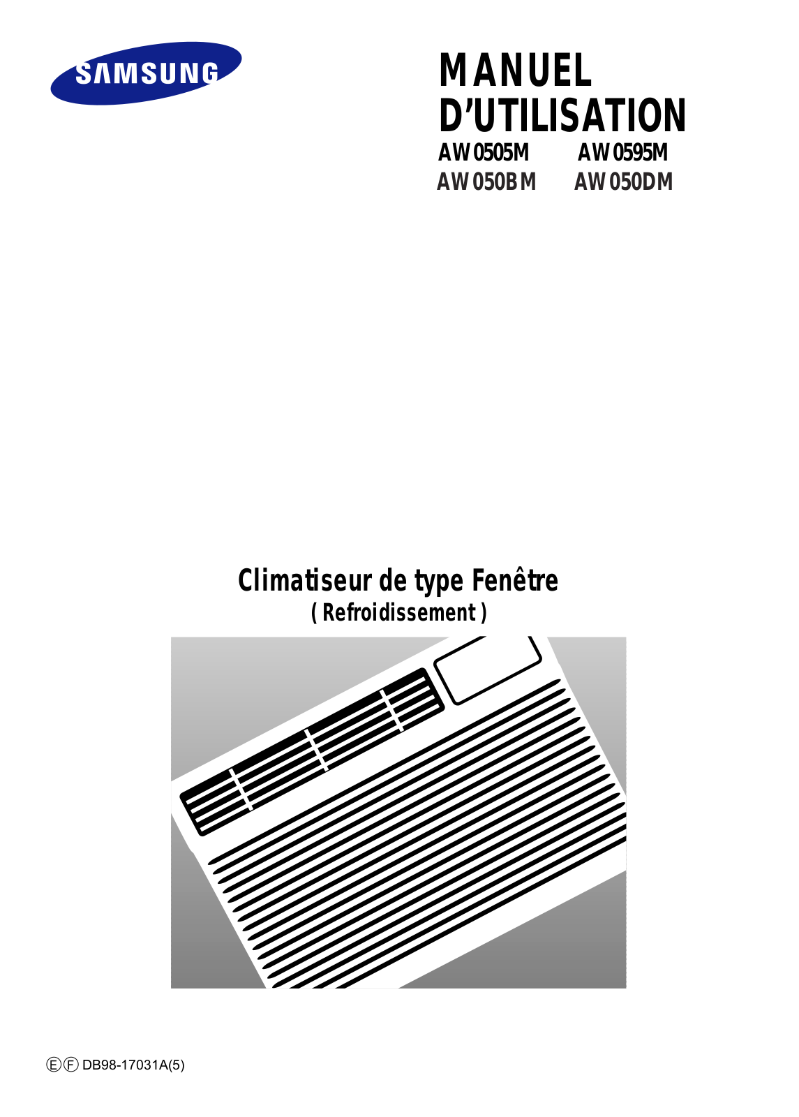 SAMSUNG AW050CM-XAC User Manual