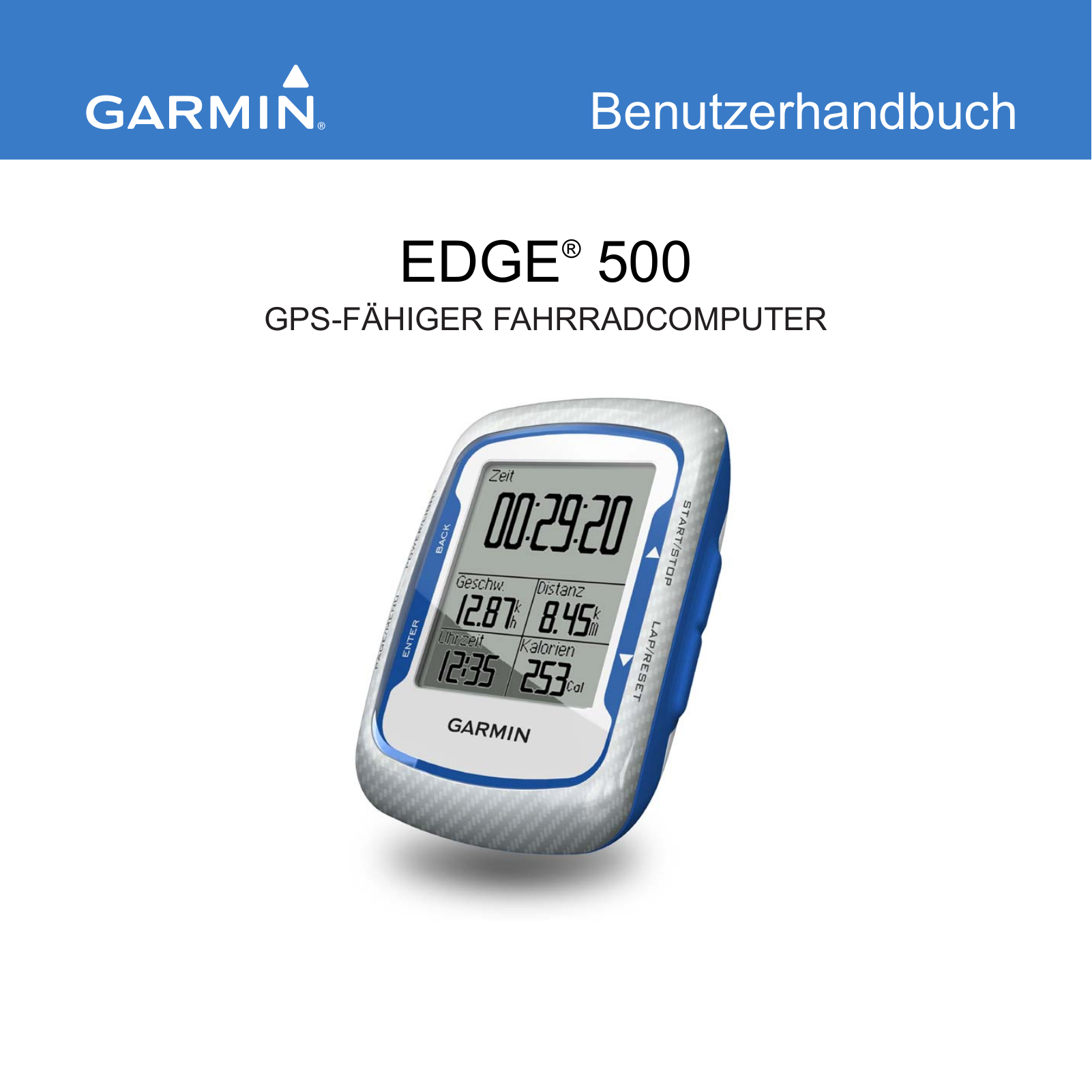 Garmin Edge 500 User Guide