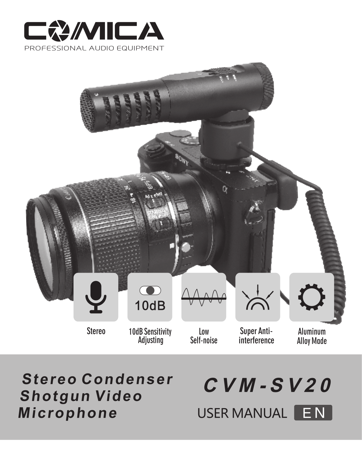 Comica CVM-SV20 User Manual