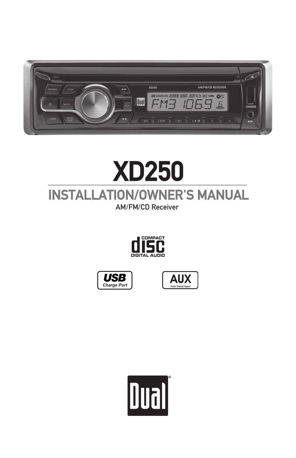 Dual XD250 User Manual