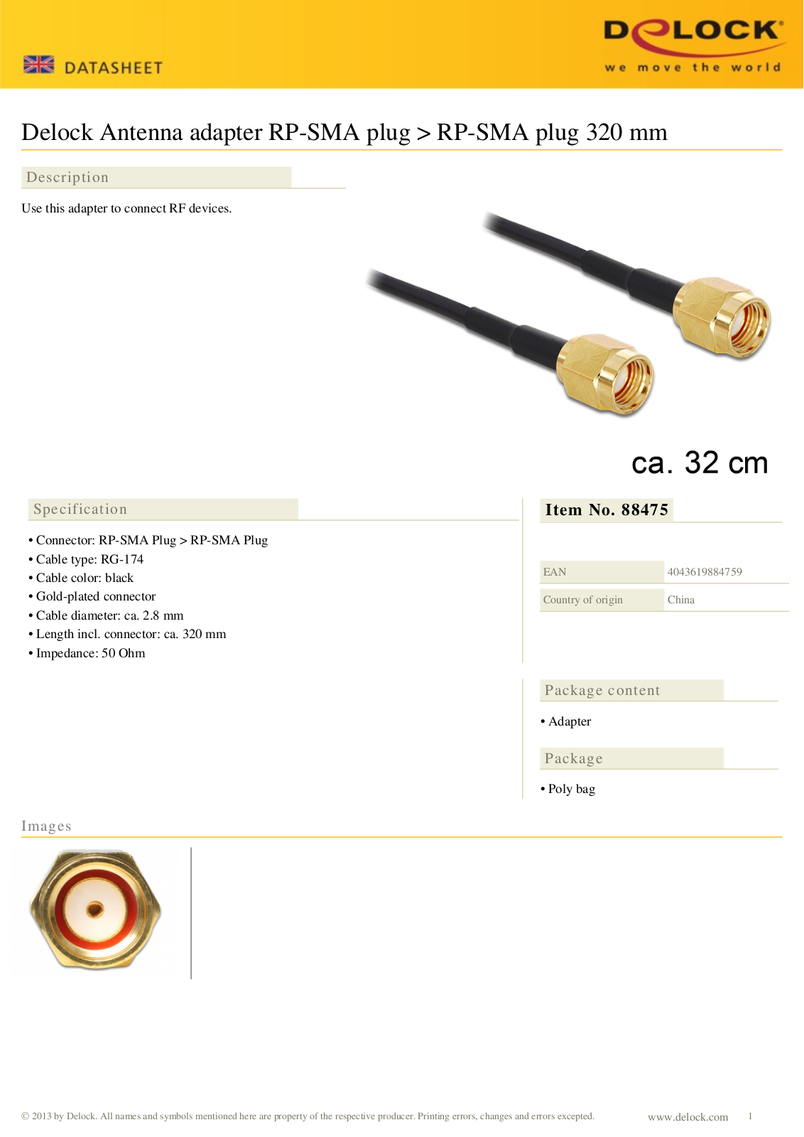 DeLOCK 88475 User Manual