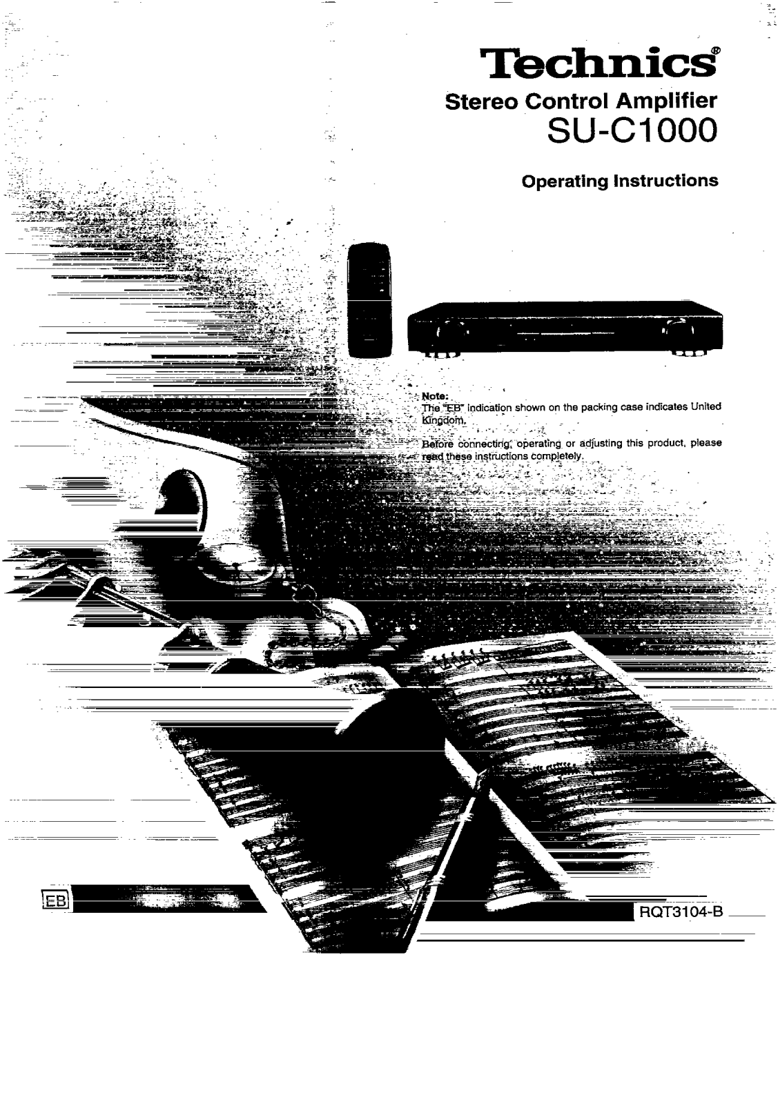 Panasonic SU-C1000 User Manual