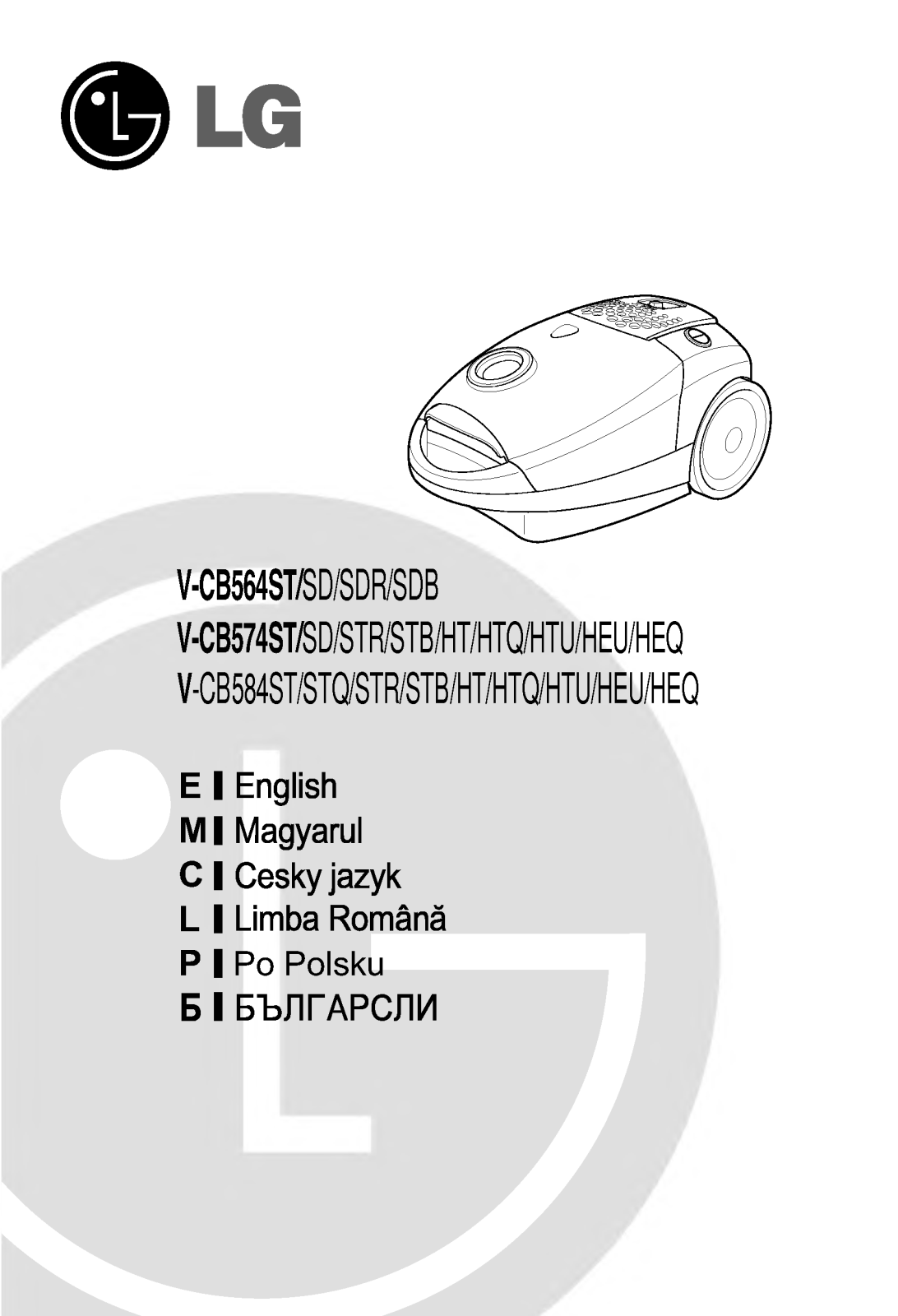 Lg V-CB564STR User Manual