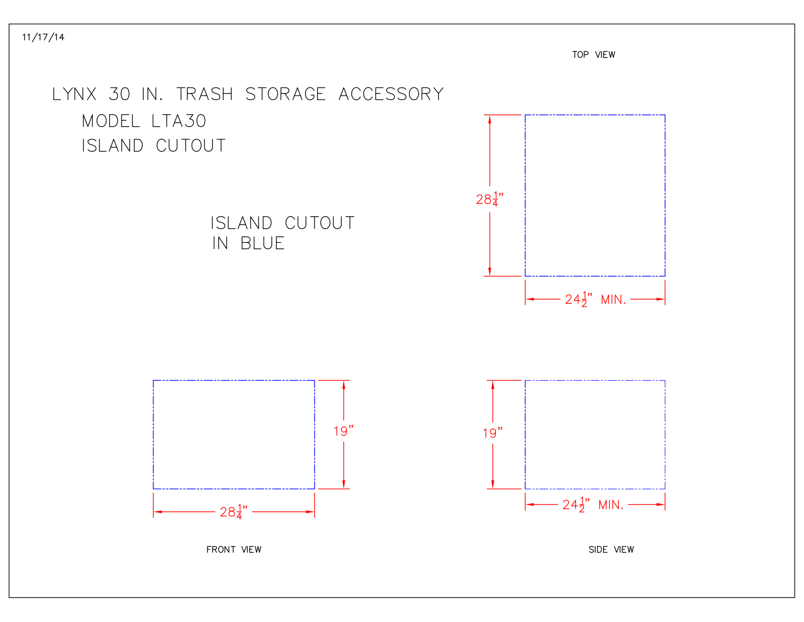 Lynx LTA30 User Manual