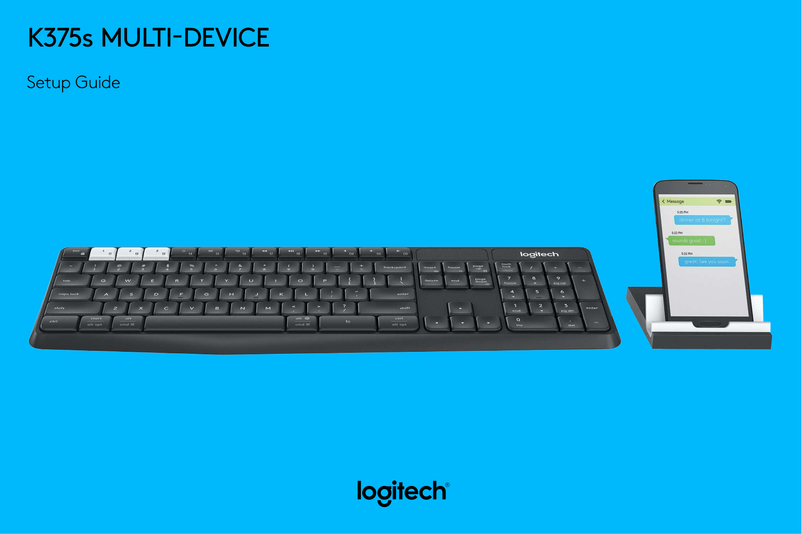 Logitech K375s User Manual