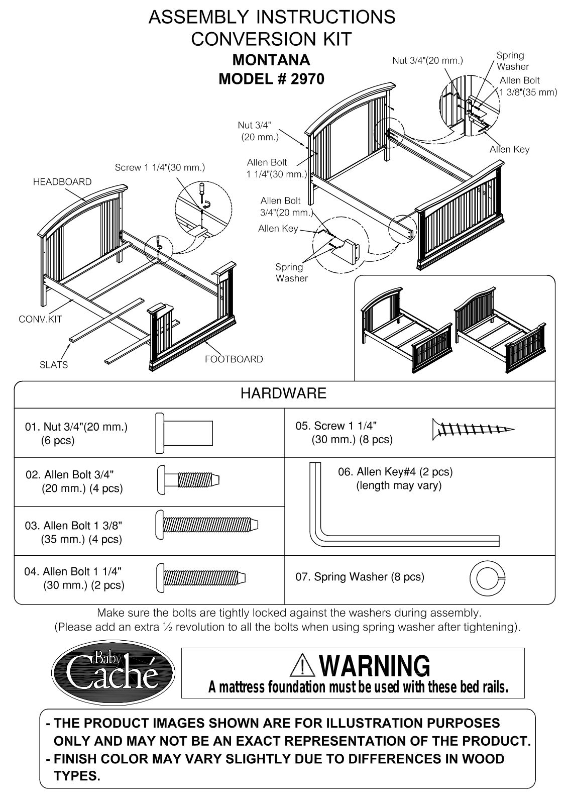 Baby Cache BBCC1032 Installation & Assembly - ManualMachine.com