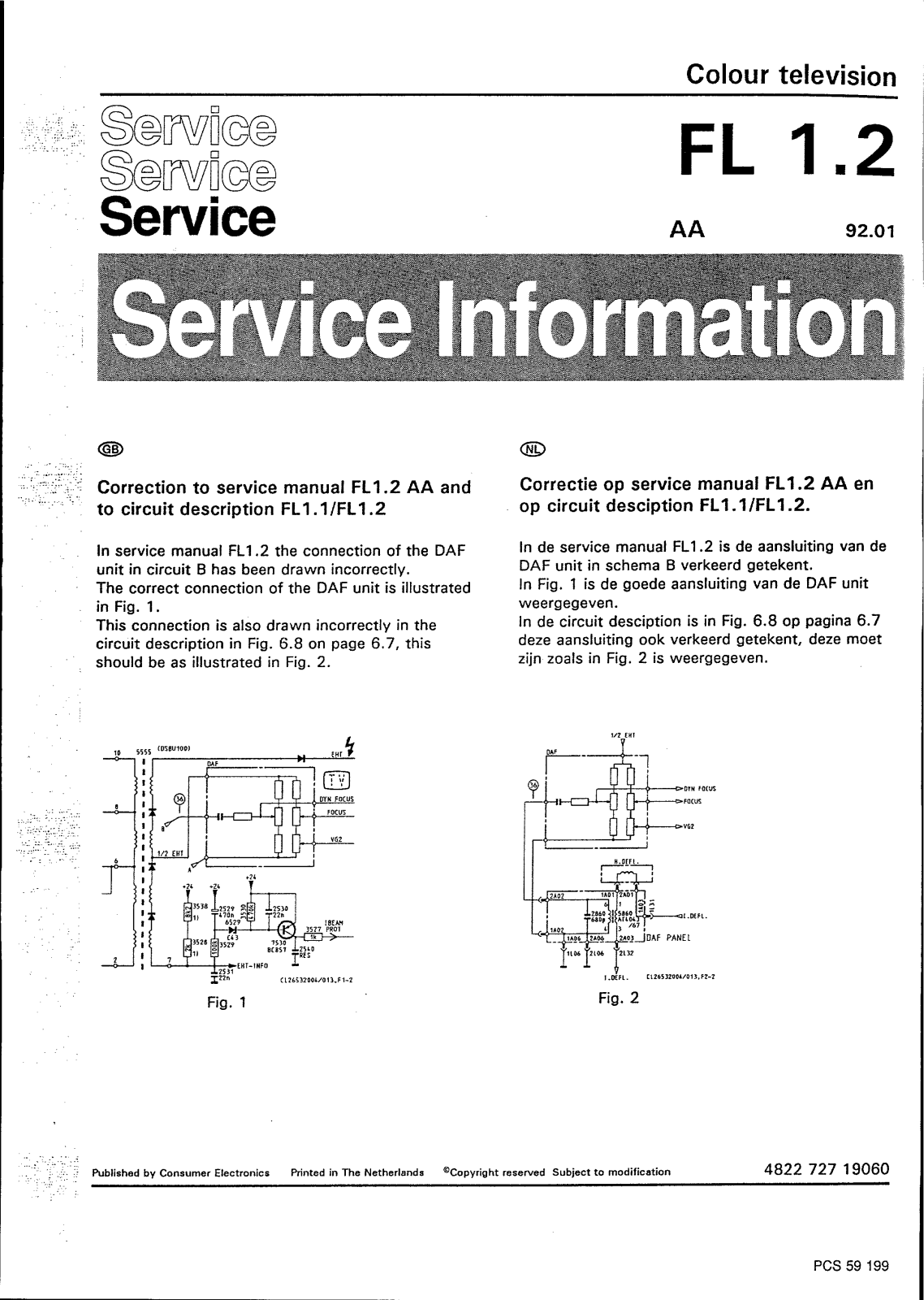 Philips FL1.2 Service Manual