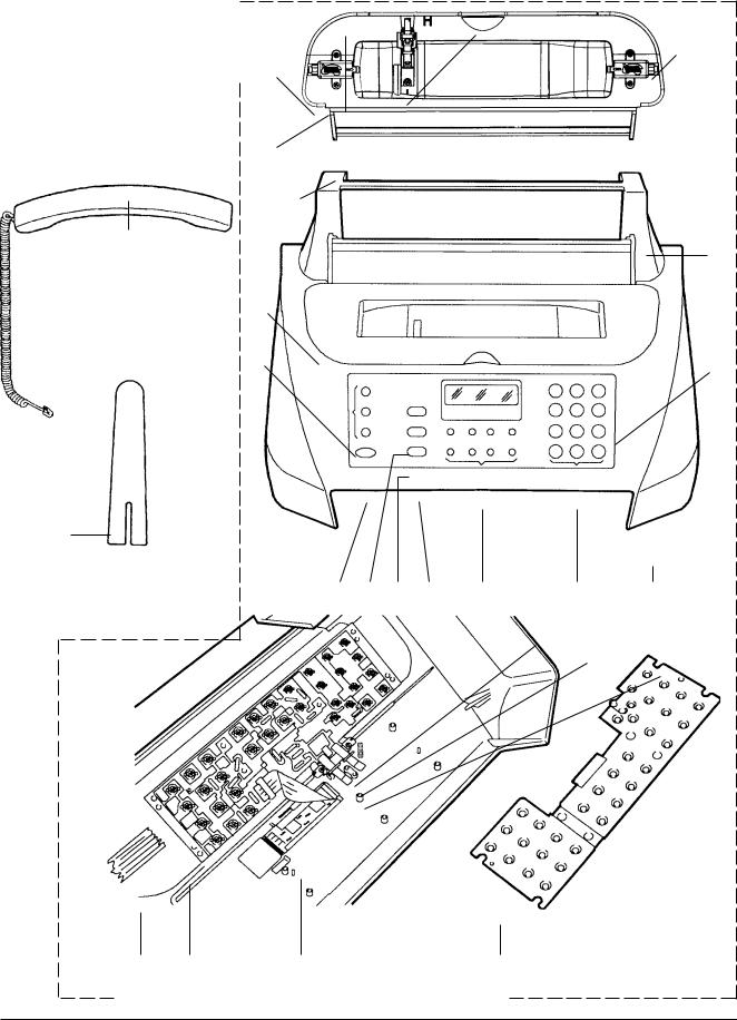 Olivetti OFX 500, OFX 500L Parts Catalog