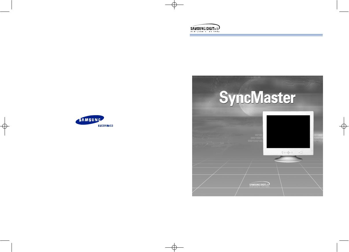 Samsung SYNCMASTER 955MB User Manual